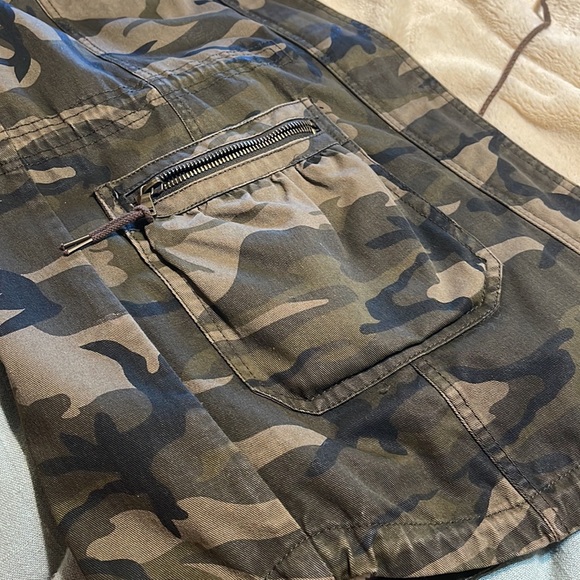 Lined and hooded Express camo jacket - Picture 4 of 6